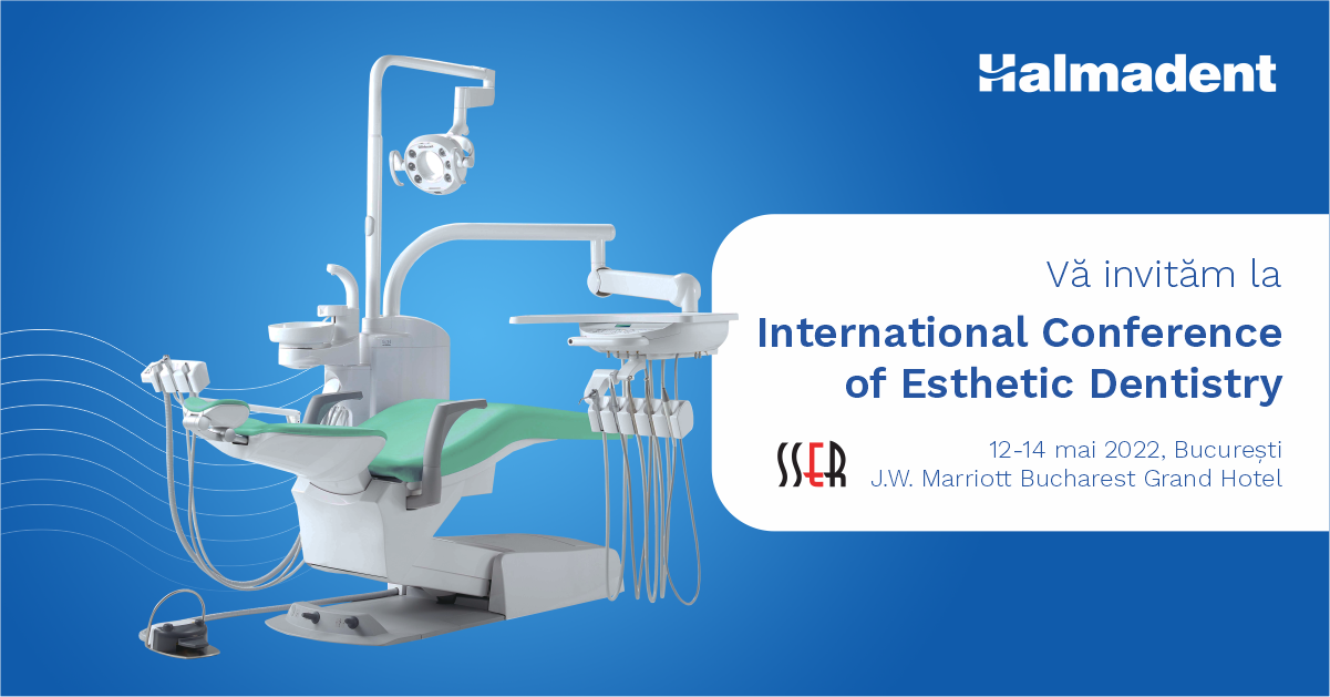 Halmadent Conferinta Internationala de Estetica Dentara SSER 2022